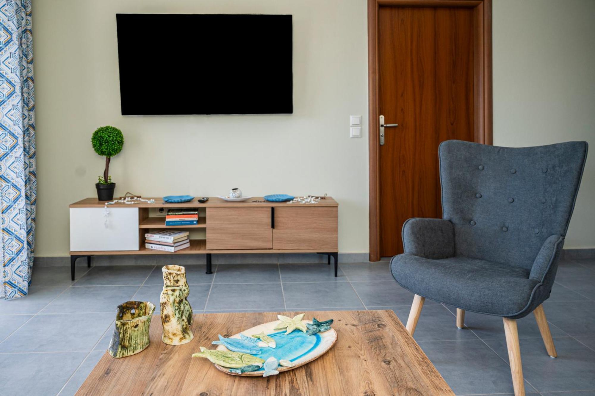 Oceanis Apartments 아르테미다 외부 사진