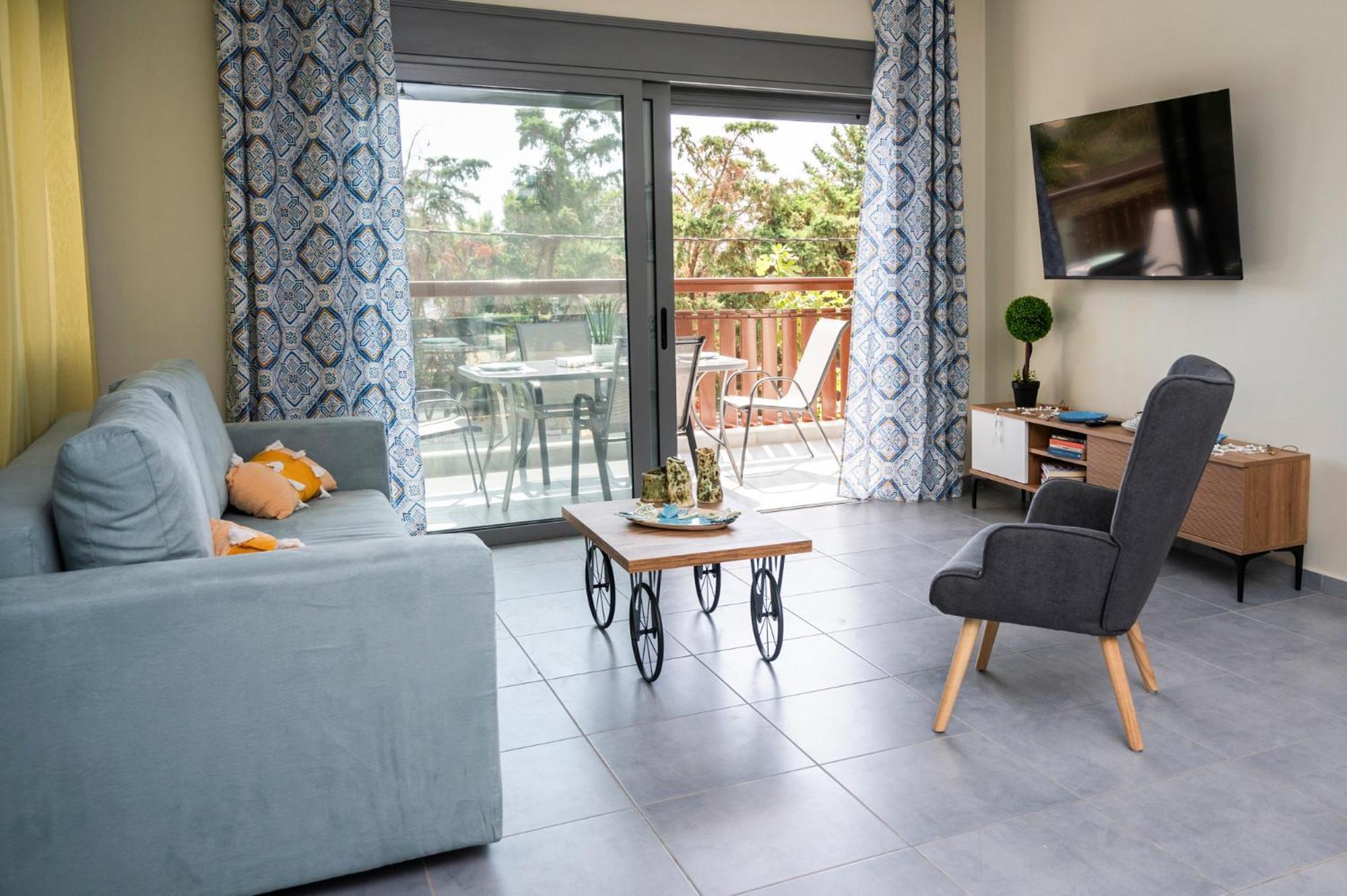 Oceanis Apartments 아르테미다 외부 사진