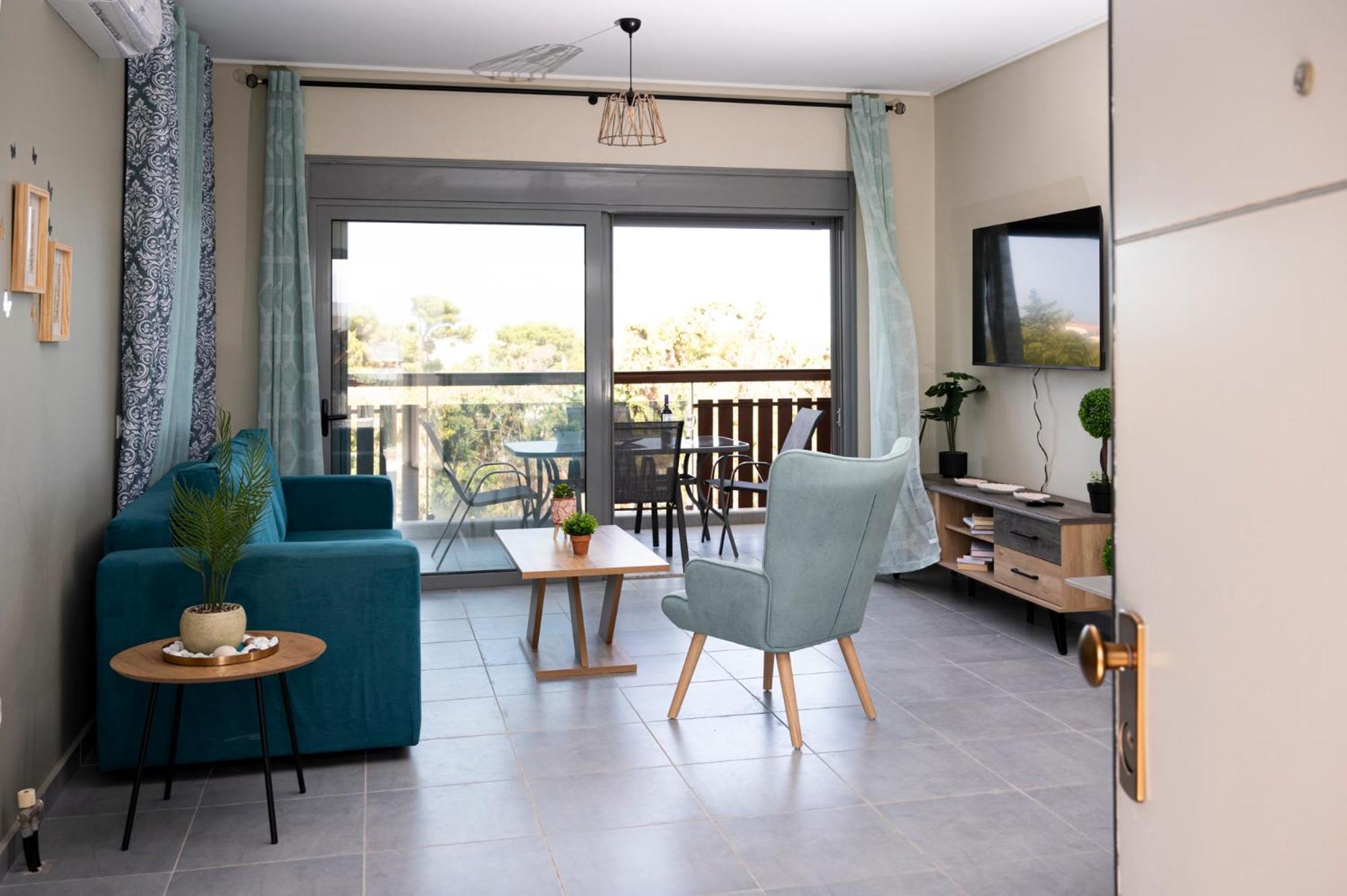 Oceanis Apartments 아르테미다 외부 사진